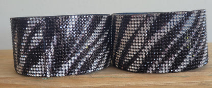 Blingin' Zebra Silicone Boot Bumper Sleeve for Tumblers