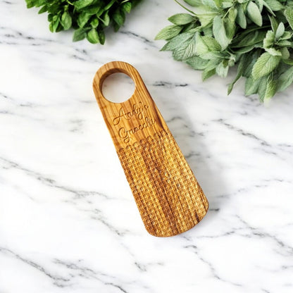 Olive Wood Gnocchi Board – Deep Grooves for Classic Texture