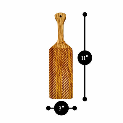 Olive Wood Gnocchi Board – Deep Grooves for Classic Texture