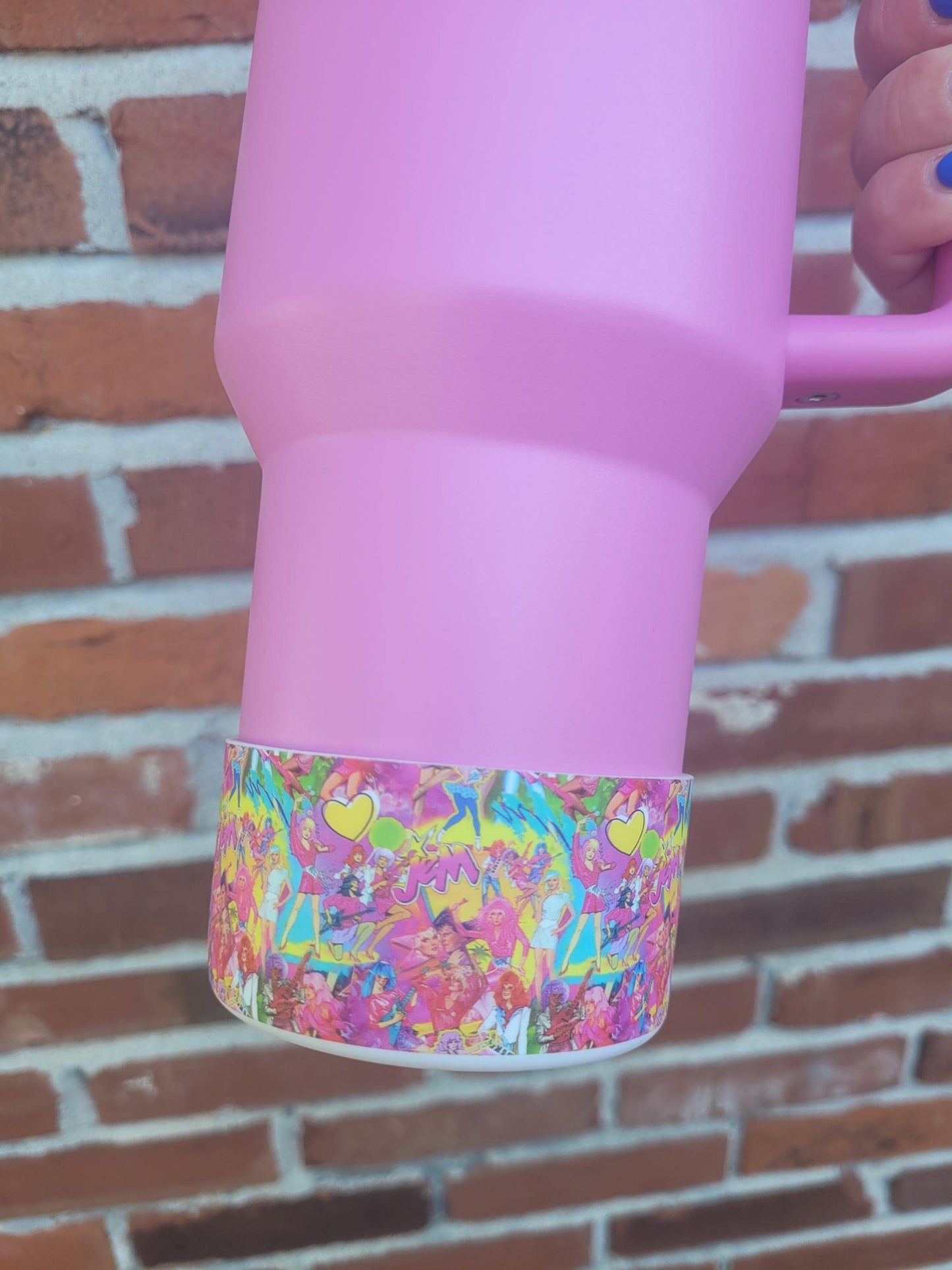 80s Jem Silicone Boot Bumper Sleeve for Tumbler