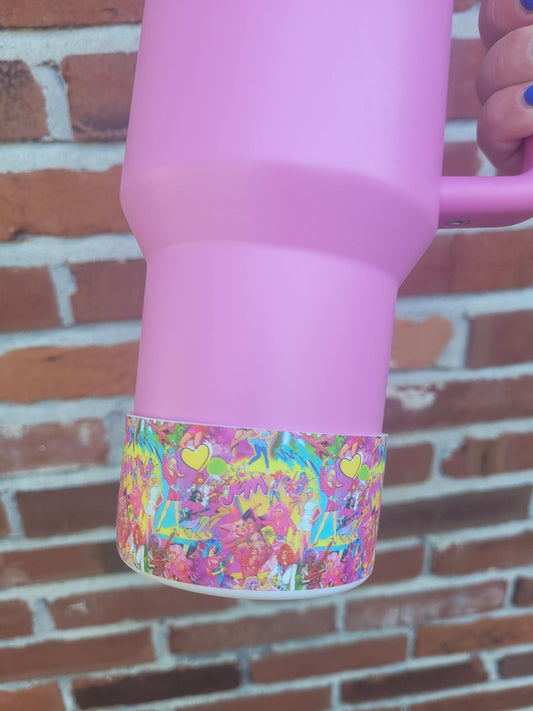 80s Jem Silicone Boot Bumper Sleeve for Tumbler