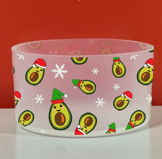 GuacNSantas Semi Clear Silicone Boot