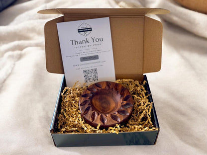 Artisan Ravioli Mold – Solid Wood, Detailed Design