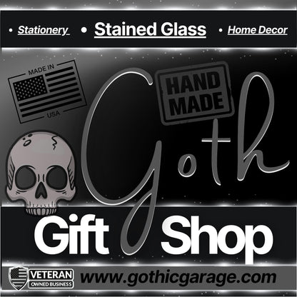 Rebel Heart Punk Sticker: Skeleton Hand, Rose, Safety Pin - Waterproof Die Cut