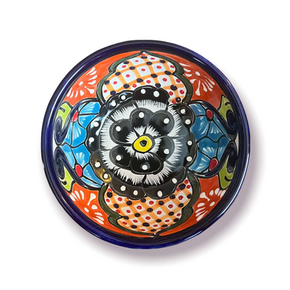 12-Piece Talavera Dinnerware Set | Handmade Mexican Ceramic Plates & Bowls
