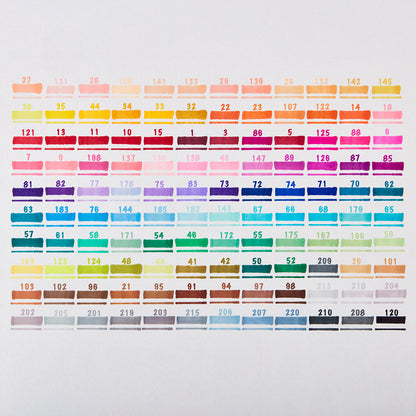 Double-Ended Alcohol Markers - 120 Colors