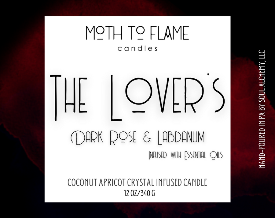 The Lover’s – 7 oz / 12 oz Candle Moth to Flame Candles
