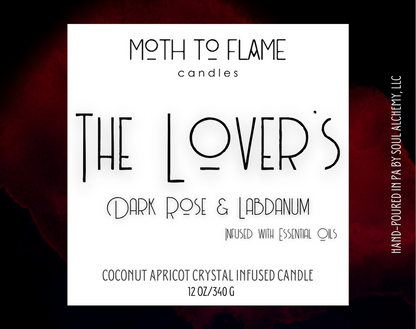 The Lover’s – 7 oz / 12 oz Candle Moth to Flame Candles