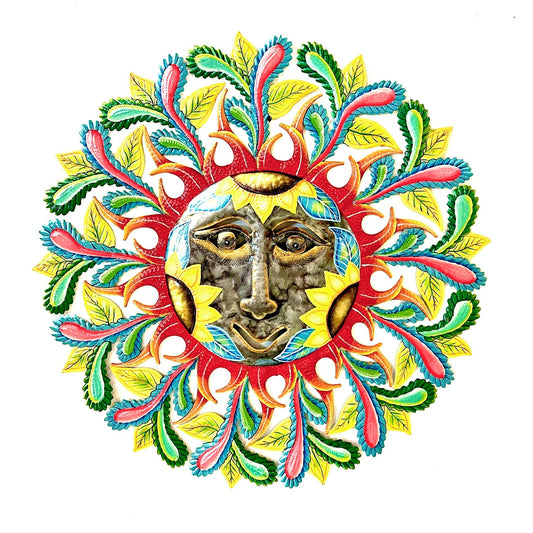 Jumbo Sunflowers And Fire