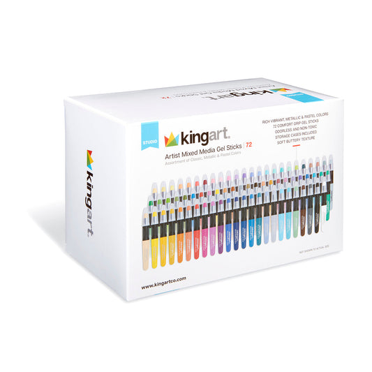 Gel Stick Crayons 72 Colors