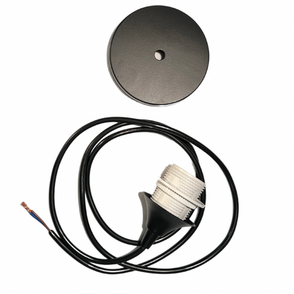 Blue Cylinder Pendant Light