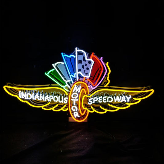 Indianapolis Motor Speedway Neon Sign Light