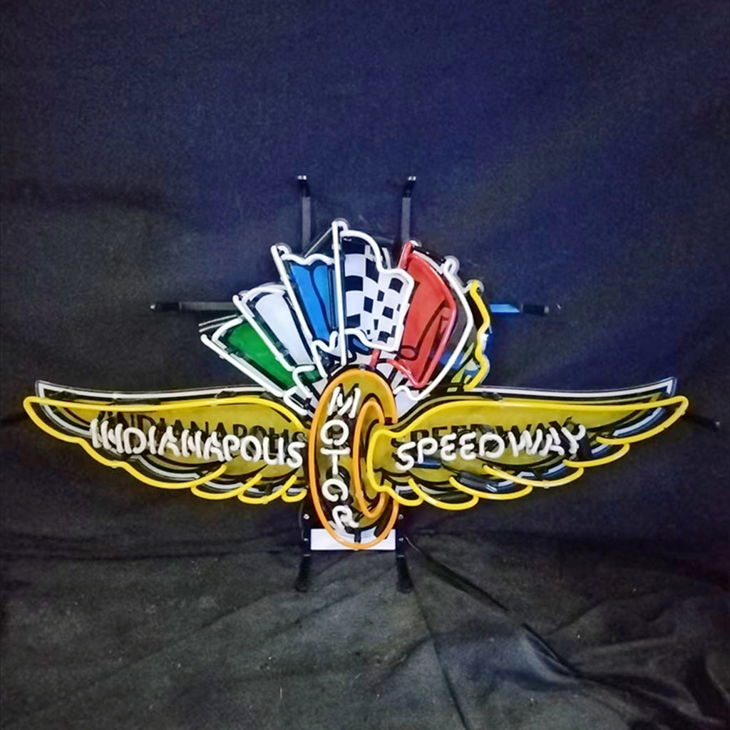 Indianapolis Motor Speedway Neon Sign Light
