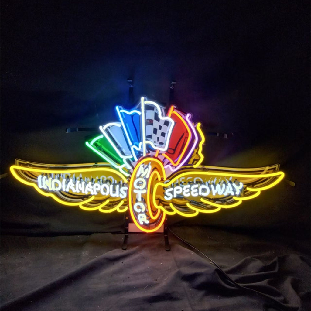 Indianapolis Motor Speedway Neon Sign Light