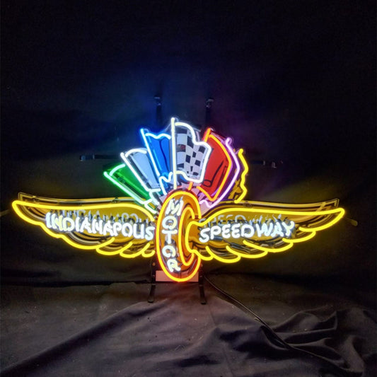Indianapolis Motor Speedway Neon Sign Light