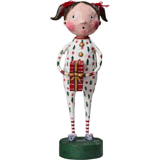 Jenny's Christmas Jammies Lori Mitchell Holiday Figurine