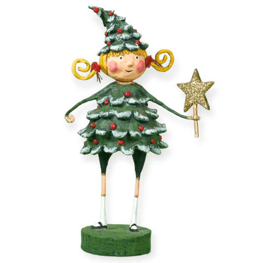 Jolly Holly Christmas Figurine by Lori Mitchell Quirks!