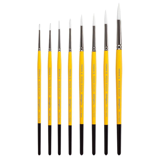 White Nylon 7950 Round Set, 8 pc