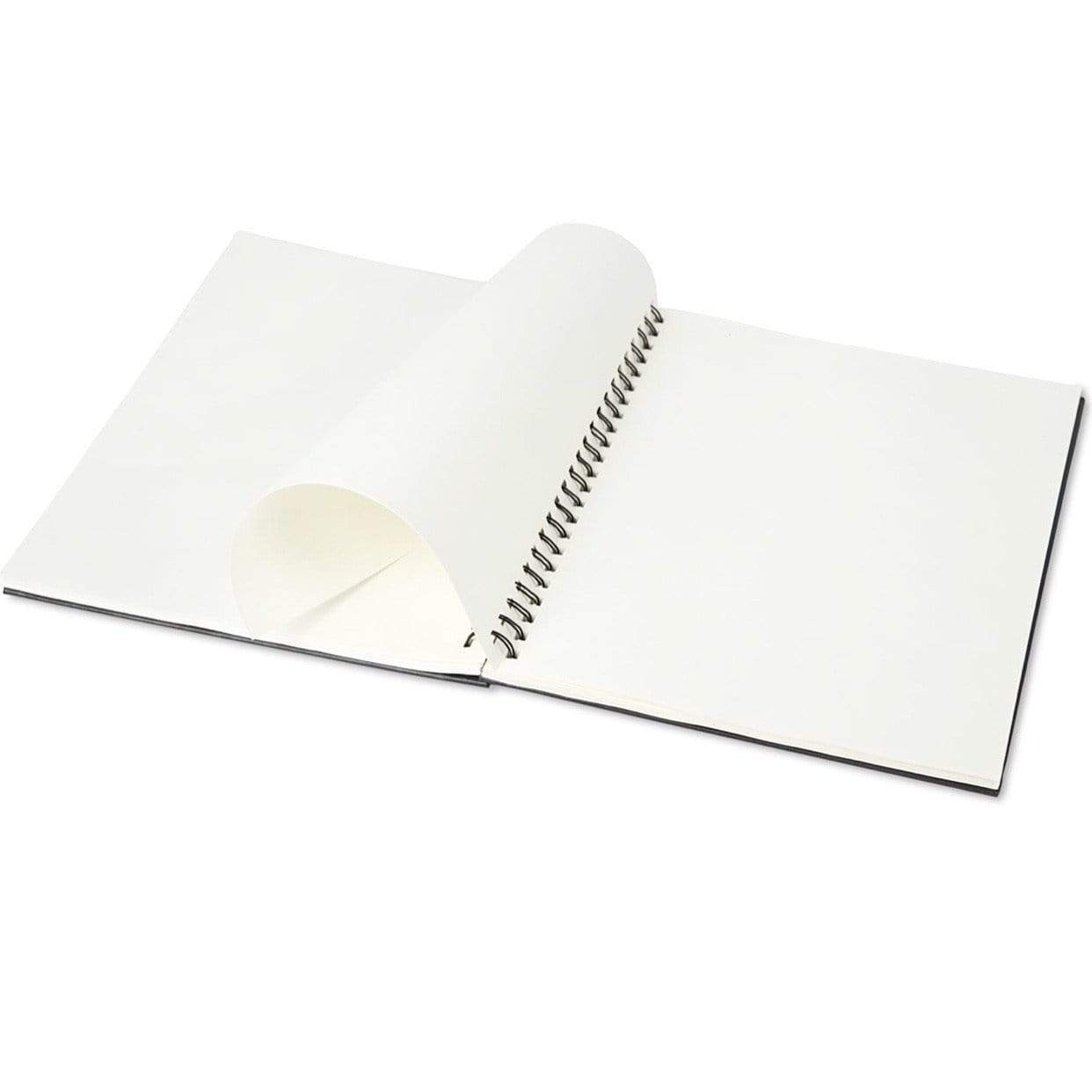 Hardcover Sketchbook - Side Spiral - 9” x 12” - 100 Pages