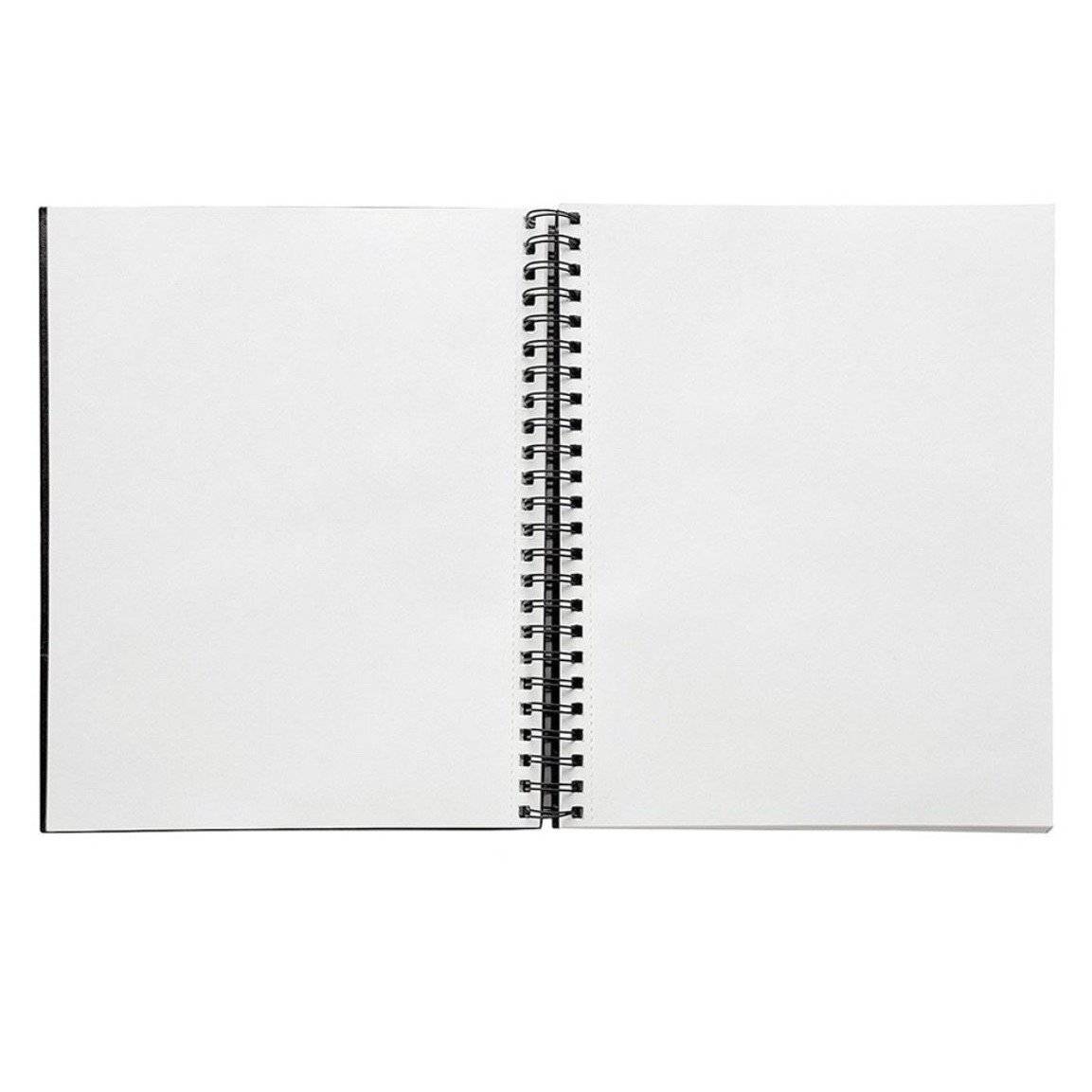 Hardcover Sketchbook - Side Spiral - 9” x 12” - 100 Pages