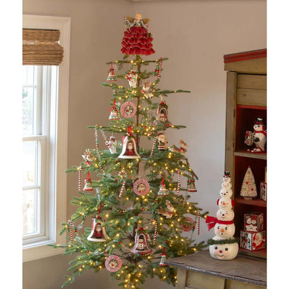 Kitschmas Fun Set/2 Bell Ornaments by Bethany Lowe Designs Quirks!