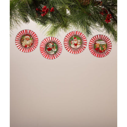 Kitschmas Rosette Ornaments Set of 4 by Bethany Lowe Designs Quirks!
