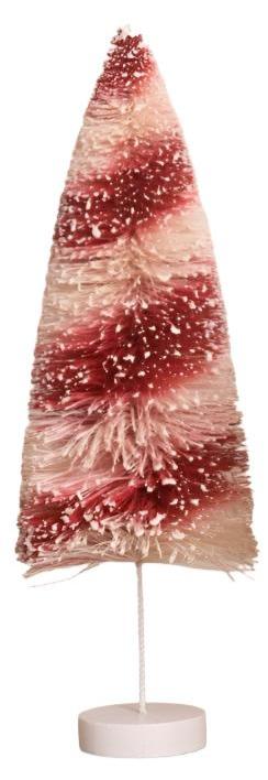 Candy Cane Bottle Brush Trees - 12" Quirks!