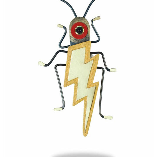 Lightning Bug Brooch by Chickenscratch Quirks!