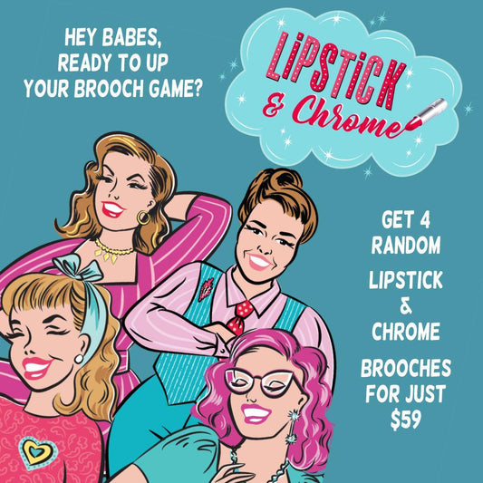 Lipstick & Chrome Blind Box 4 for $59 Quirks!