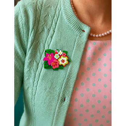Floral Fantasy Brooch by Miss Fluff x Lipstick & Chrome