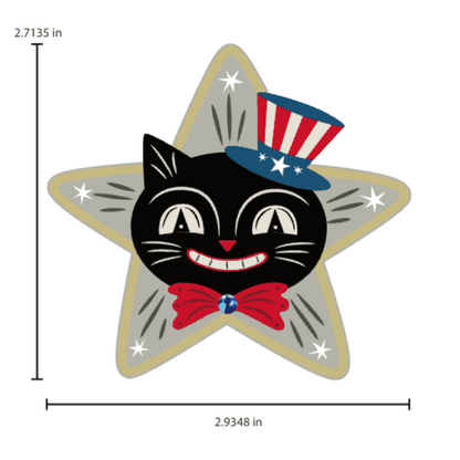 Hiss Bang Pop Brooch by Johanna Parker x Lipstick & Chrome