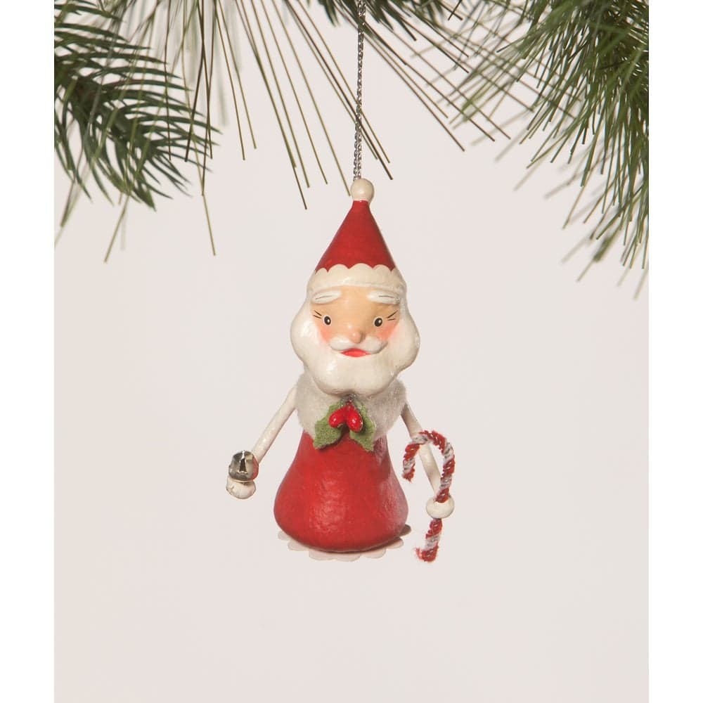 Little Santa Ornament by Bethany Lowe Designs
