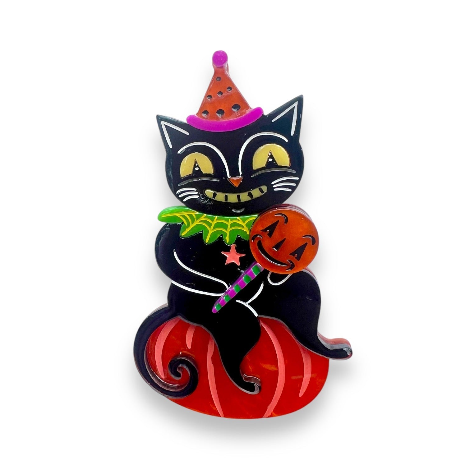 Acrylic 6” Lolligagger Decor by Johanna Parker x Lipstick & Chrome Quirks!