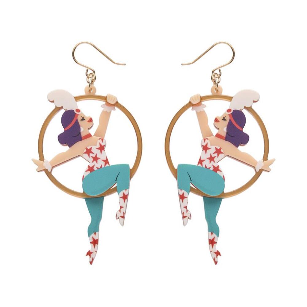 Loop De Hoop Drop Earrings by Erstwilder Quirks!