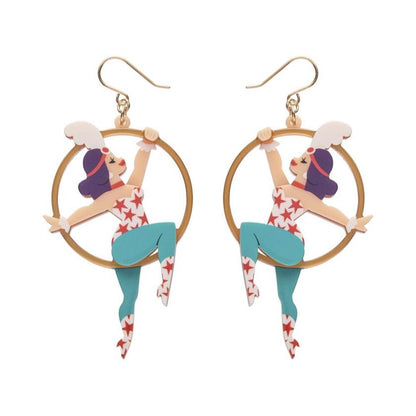 Loop De Hoop Drop Earrings by Erstwilder Quirks!