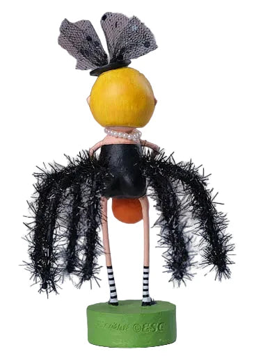 Black Widow Halloween Figurine by Lori Mitchell — 5.5-Inch Poly Resin Collectible (New 2026)