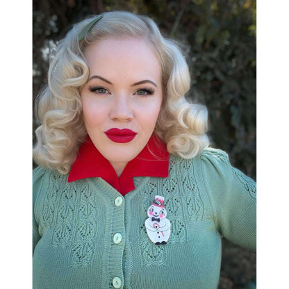 Love at Frost Sight PINK Brooch Johanna Parker x Lipstick & Chrome