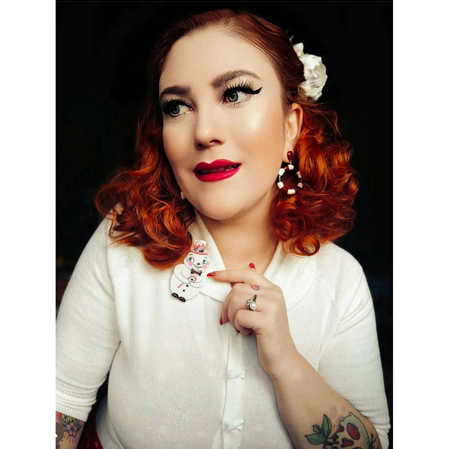 Love at Frost Sight PINK Brooch Johanna Parker x Lipstick & Chrome
