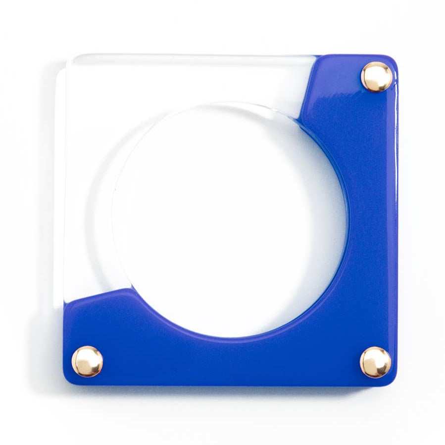 Resin Square Bangle - COBALT Quirks!