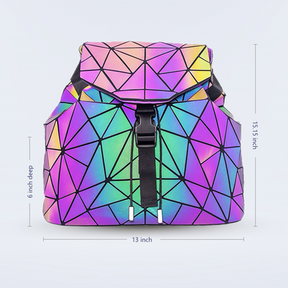 Lumination Holographic Backpack