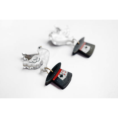 Magic Trick Earrings by Laliblue