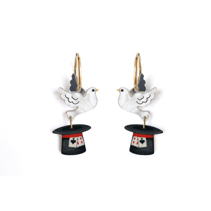 Magic Trick Earrings by Laliblue