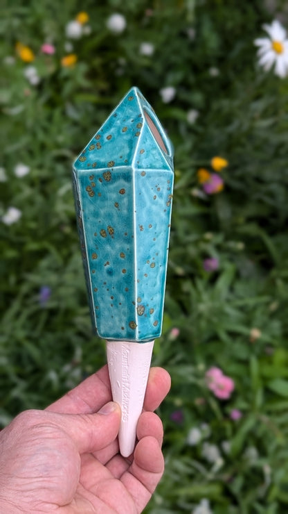 Tall Crystal Plant Watering Spike Mountain Mudworks