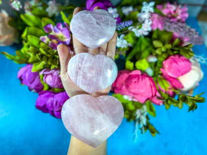 Rose Quartz Crystal Heart