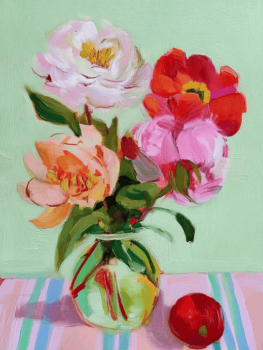 Gathered with Love Art Print – Cozy Botanical & Home Wall Décor, Archival Quality, Ready to Hang