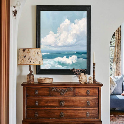 Perfect Beach Day – Original Oil Painting (16" x 20")