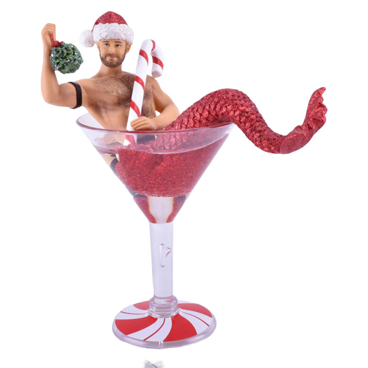 Merman Mistletoe Santa by December Diamonds Quirks!