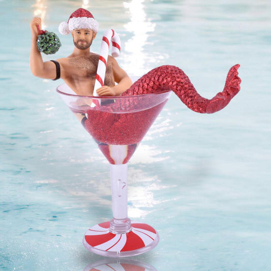 Merman Mistletoe Santa by December Diamonds Quirks!