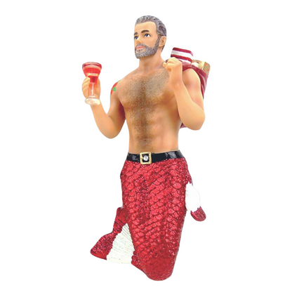 RETIRING Merman Santa Daddy II by December Diamonds Quirks!