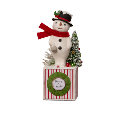 Merry & Bright Snowman by Bethany Lowe Designs